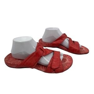 Vionic Orange Lauren Slip-On Sandal Slides Size 11 Wide Women's